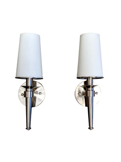 Forecast Lighting Co. Satin Nickel Wall Sconces
