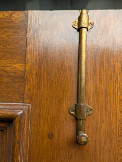 Antique Interior Mahogany Double Doors - Image 4