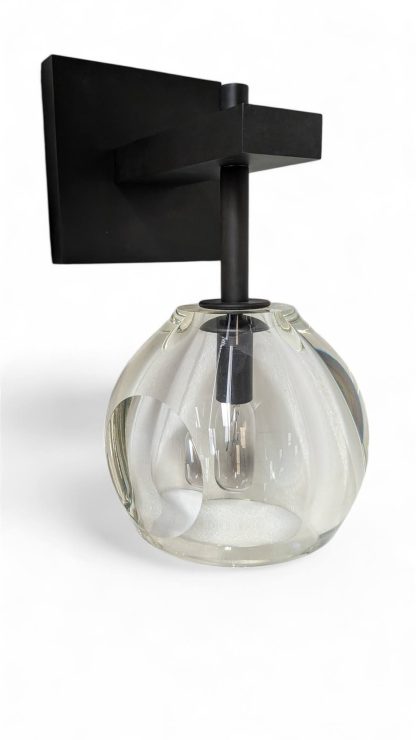 Alan Mizrahi Crystal Sphere Sconces