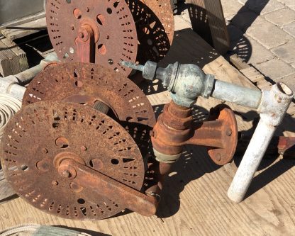 Antique Fire Hose Reels Circa 1904 - Image 6
