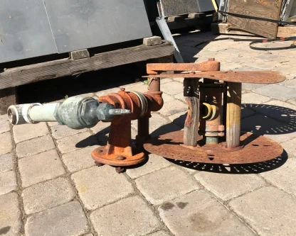 Antique Fire Hose Reels Circa 1904 - Image 4