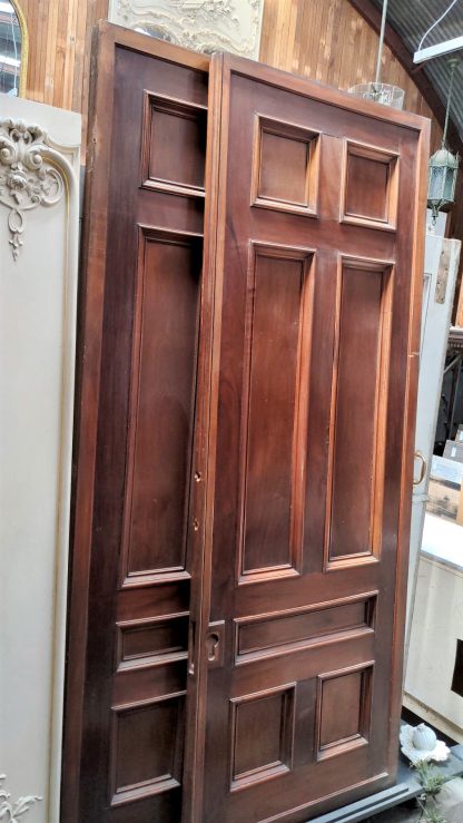 Pair Of Victorian Walnut Pocket Doors - Image 3