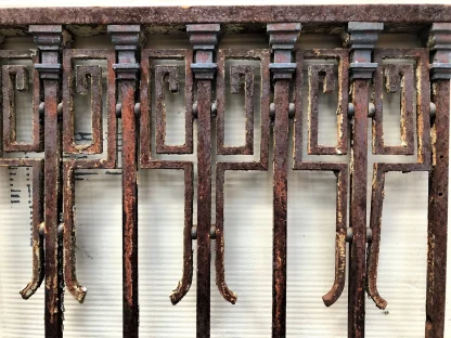 Vintage Wrought Iron Piece - Image 6