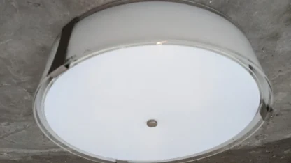 Contemporary Flush Mount Ceiling Light Fixture - Image 3
