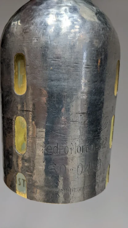 Vintage Seltzer Bottle Hanging Lamp - Image 6