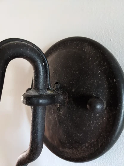 Paul Ferrante Wrought Iron Snake Wall Sconces - Image 3