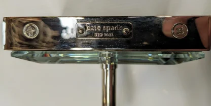 Pair of Polished Nickel Kate Spade Wall Sconces - Image 3