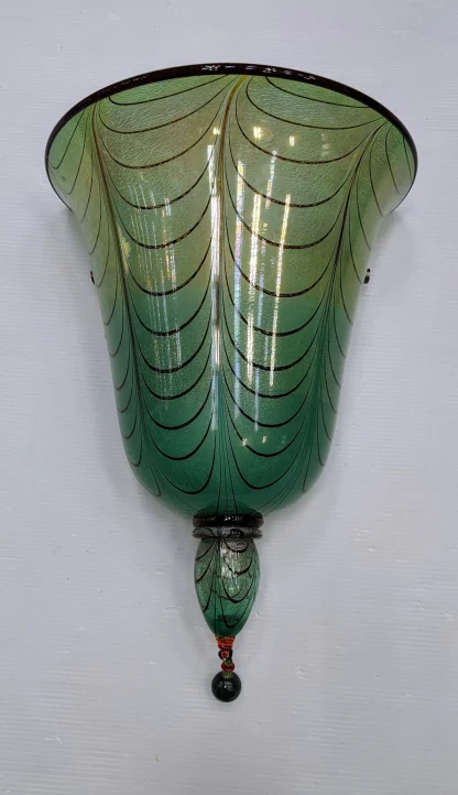 Oggetti Istanbul Hand Blown Glass Bell Lantern Sconces - Image 3