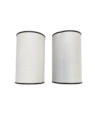 Artemide White Half Round Mid-Century Modern Sconces