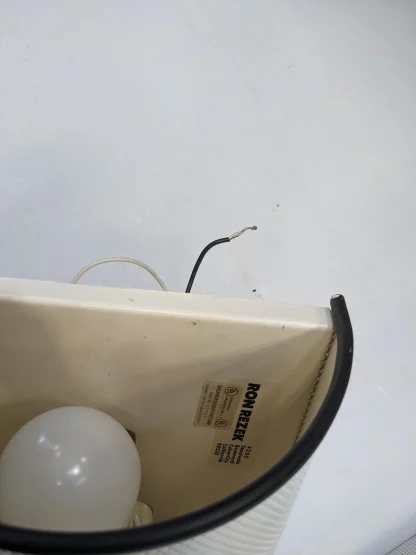 Artemide White Half Round Mid-Century Modern Sconces - Image 4