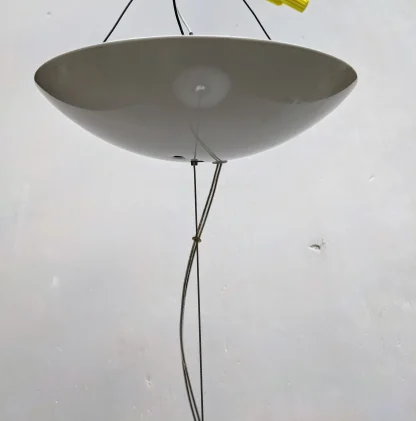 Foscarini Gem Etched Glass White Spherical Hanging Light - Image 4