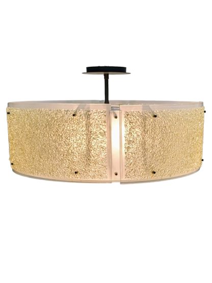 Hammerton Studio Mid-Century Frosted Rimelight Lamp