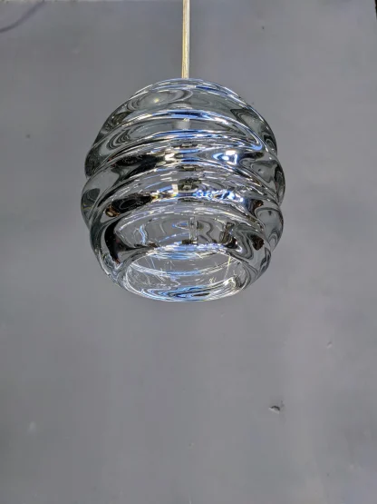 Visual Comfort Clear Glass Pendant Lamp - Image 6