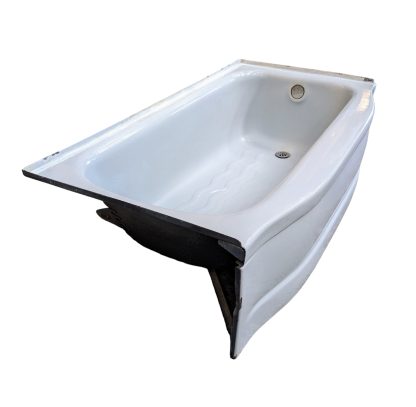 1955 Vintage Briggs Bathtub in Light Grey