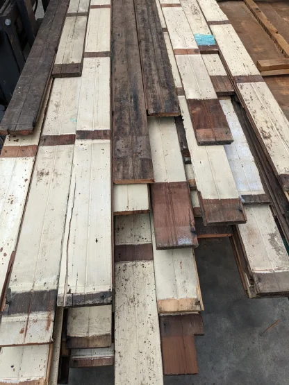 Clear Redwood V-Groove Wall Paneling - Image 5