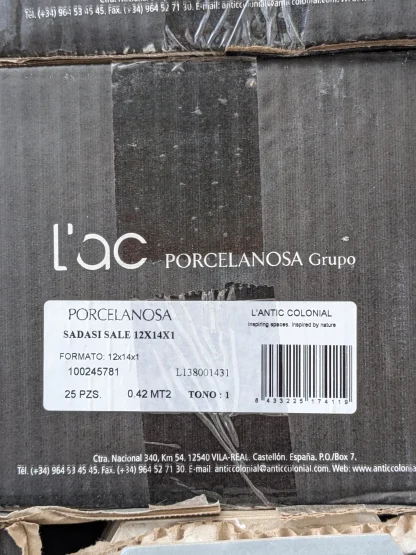 Porcelanosa L'Antic Colonial Hexagon Tiles 5x5 - Image 2