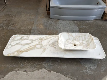 Kreoo Marble Vessel Sink Bowl - Image 2