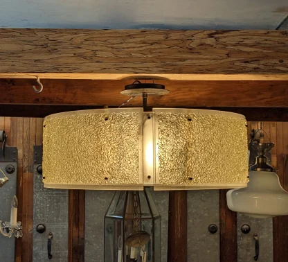 Hammerton Studio Mid-Century Frosted Rimelight Lamp - Image 2
