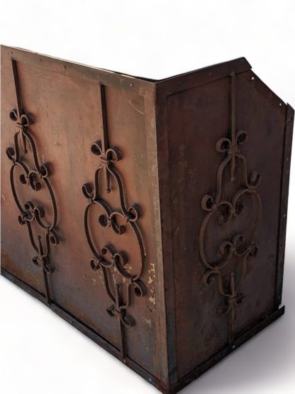 Vintage Scrollwork Metal Screen