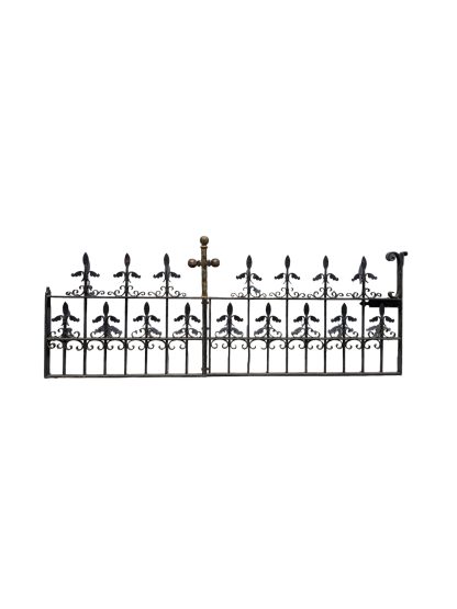 Ornate Low Iron Railing