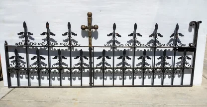 Ornate Low Iron Railing - Image 2