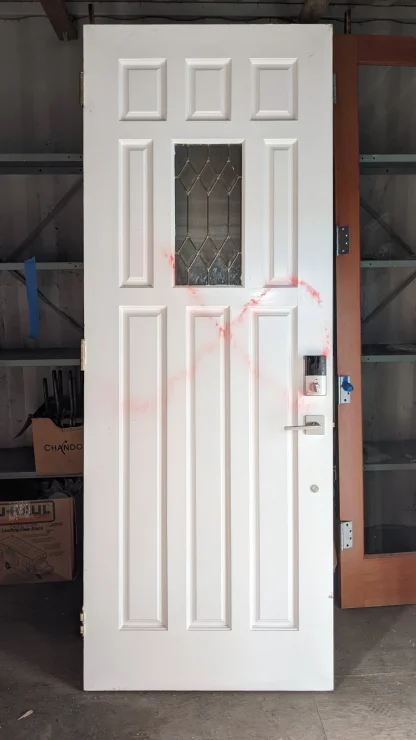 Tall Solid Wood Front Door - Image 2