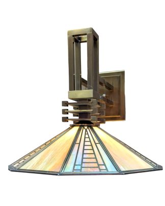 Vintage Fredrick Ramond Arts & Crafts Wall Lamp