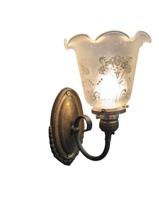 Vintage Brass Wall Sconces