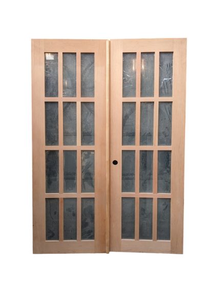 New Unfinished Douglas Fir Interior Simpson French Doors