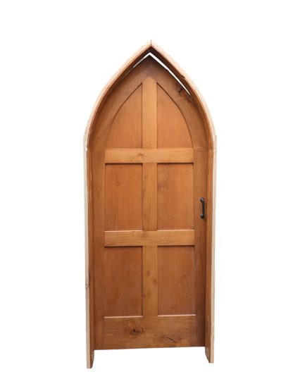 Small Cathedral Arch Door in Jamb