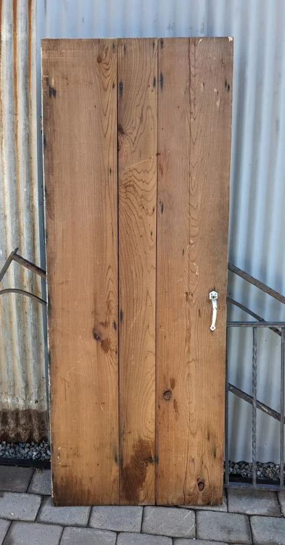 Vintage Rustic Wood Door - Image 2