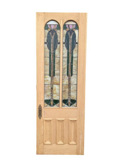 Stained Glass Exterior Door
