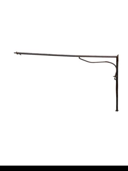 Vintage Large Iron Flag Holders