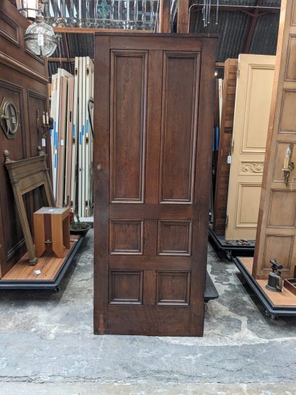 Vintage Solid Oak Swing Door - Image 3