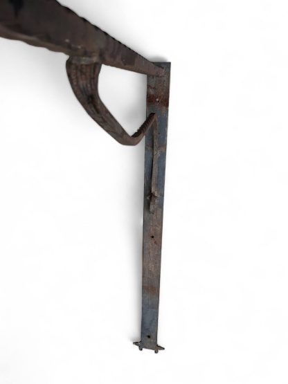 Vintage Large Iron Flag Holders - Image 4