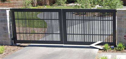 Double Swing Estate Driveway Gates - Image 4