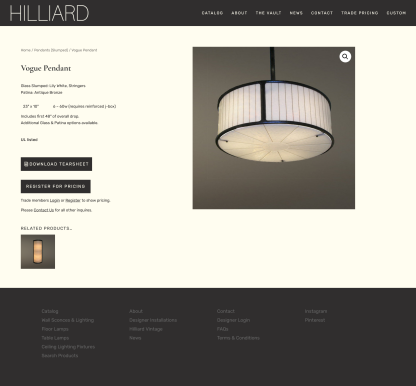 Hilliard Vogue Pendant Light - Image 5