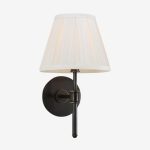 Urban Electric Co. Wall Sconce with Silk Shade
