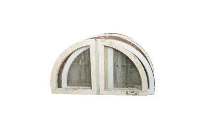 Vintage Single Pane Arch Windows