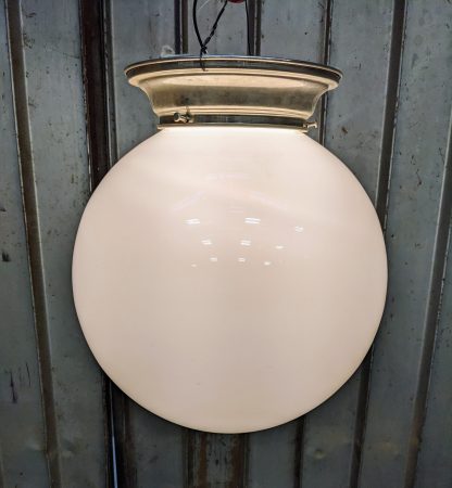 Large Globe Flush Mount Light by Rejuvenation Hardware - Image 4