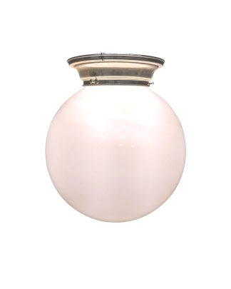 Large Globe Flush Mount Light