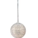 Schonbek Da Vinci 36" Crystal Sphere Chandelier