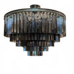 5 Tiered Elegant Lighting Sydney Collection Semi Flush Mount Light