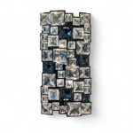 Swarovski Crystal Mosaix Wall Sconce