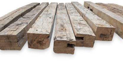 Salvaged Oak Barn Beams