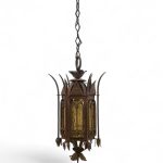 Wrought Iron Spanish Revival Pendant Light