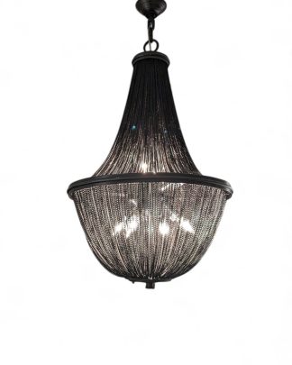 French Empire Chain Mail Chandelier (Large)