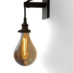 Drop-Shape Wall Sconce
