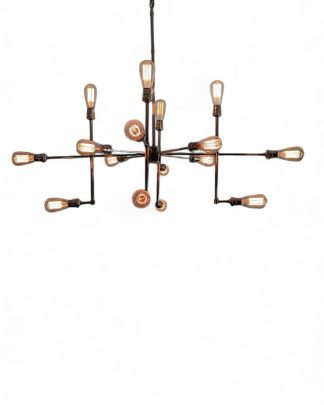 Linear Chandelier from Elegant Lighting's Ophelia Collection