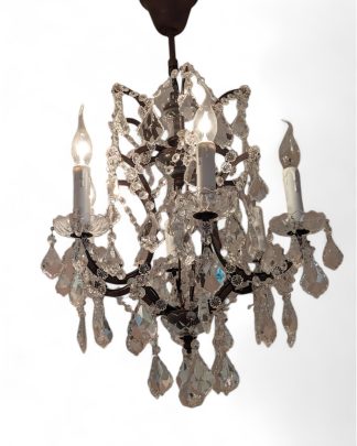 Royal Cut Crystal Chandelier from Elegant Lighting's St. Francis Collection
